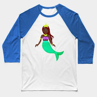 Mermaid Princess Baseball T-Shirt